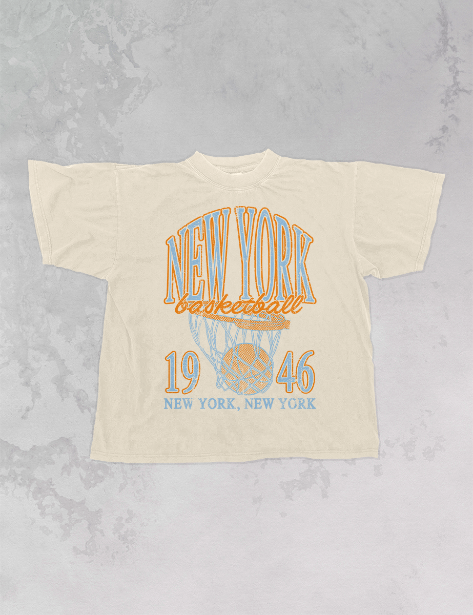 Underground Original Design: New York Basketball Oversized TShirt