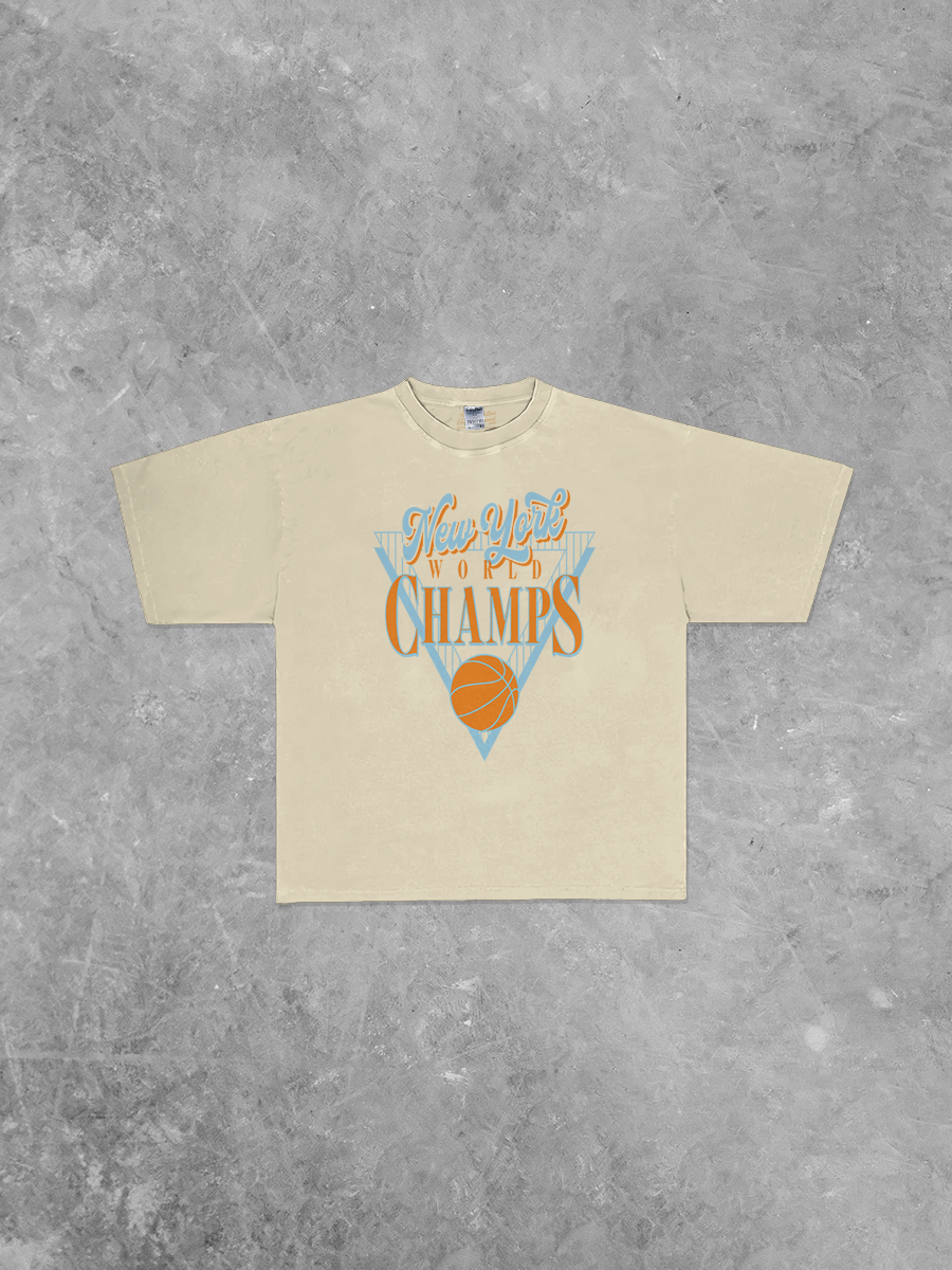 Underground Original Design: New York World Champs Boxy Oversized T-Shirt