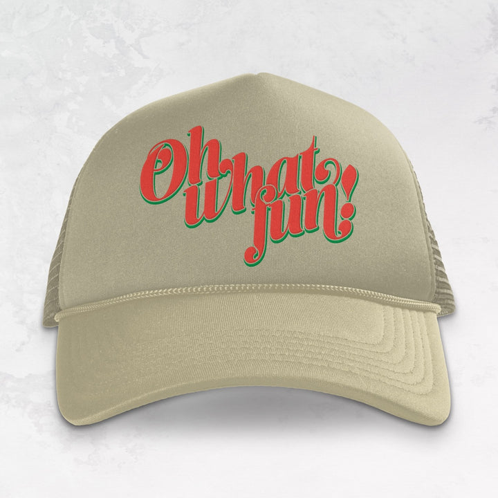 Underground Original Design: Oh What Fun Trucker Hat