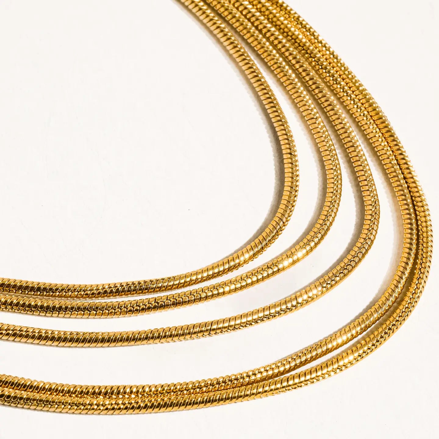Multi String Stacked Necklace