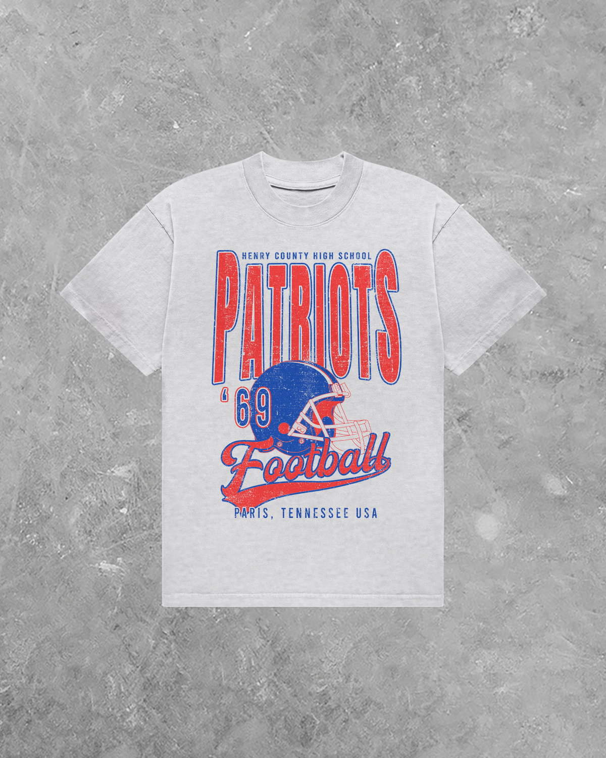 Underground OG: HCHS Patriots Football AA Cotton TShirt