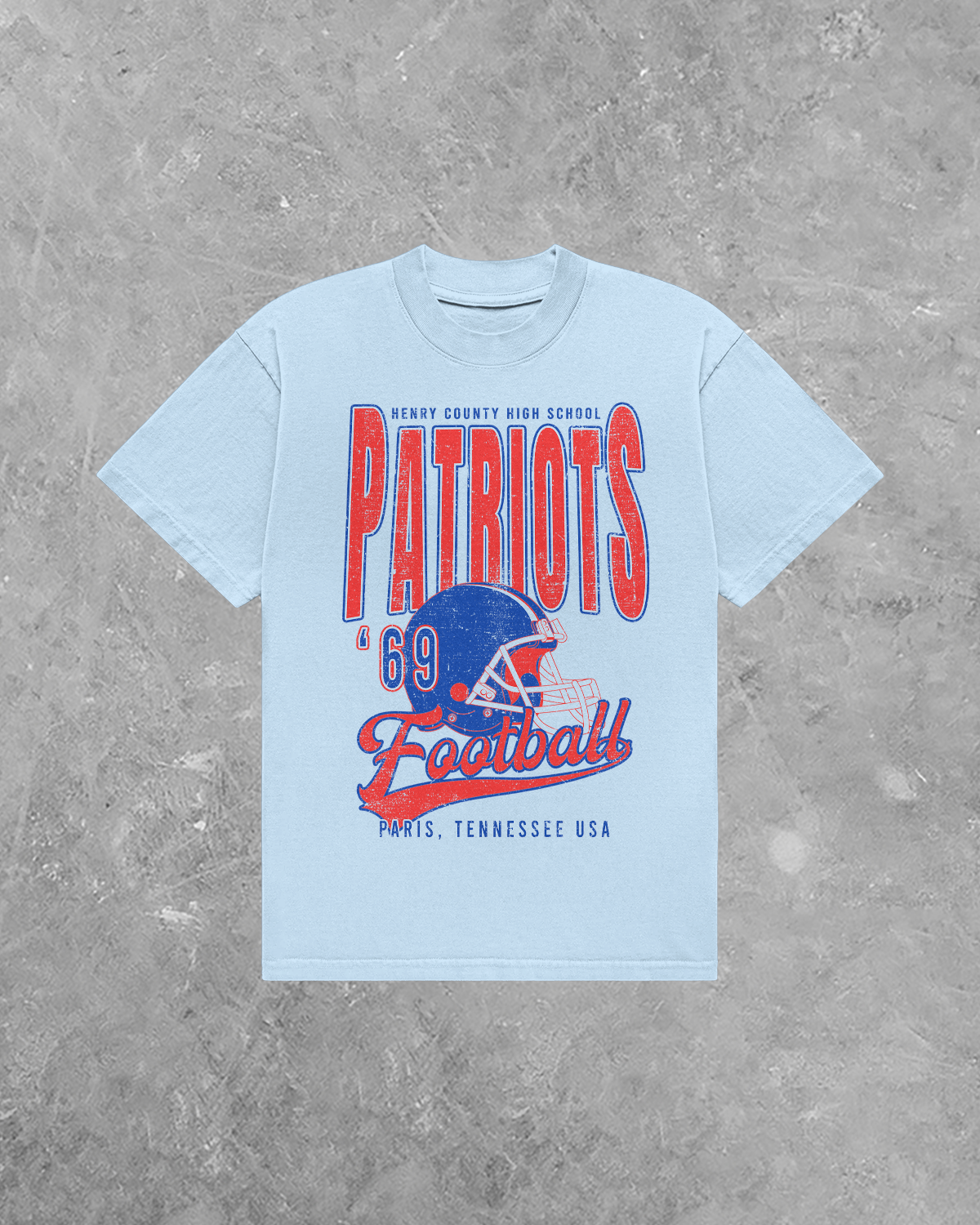 Underground OG: HCHS Patriots Football AA Cotton TShirt