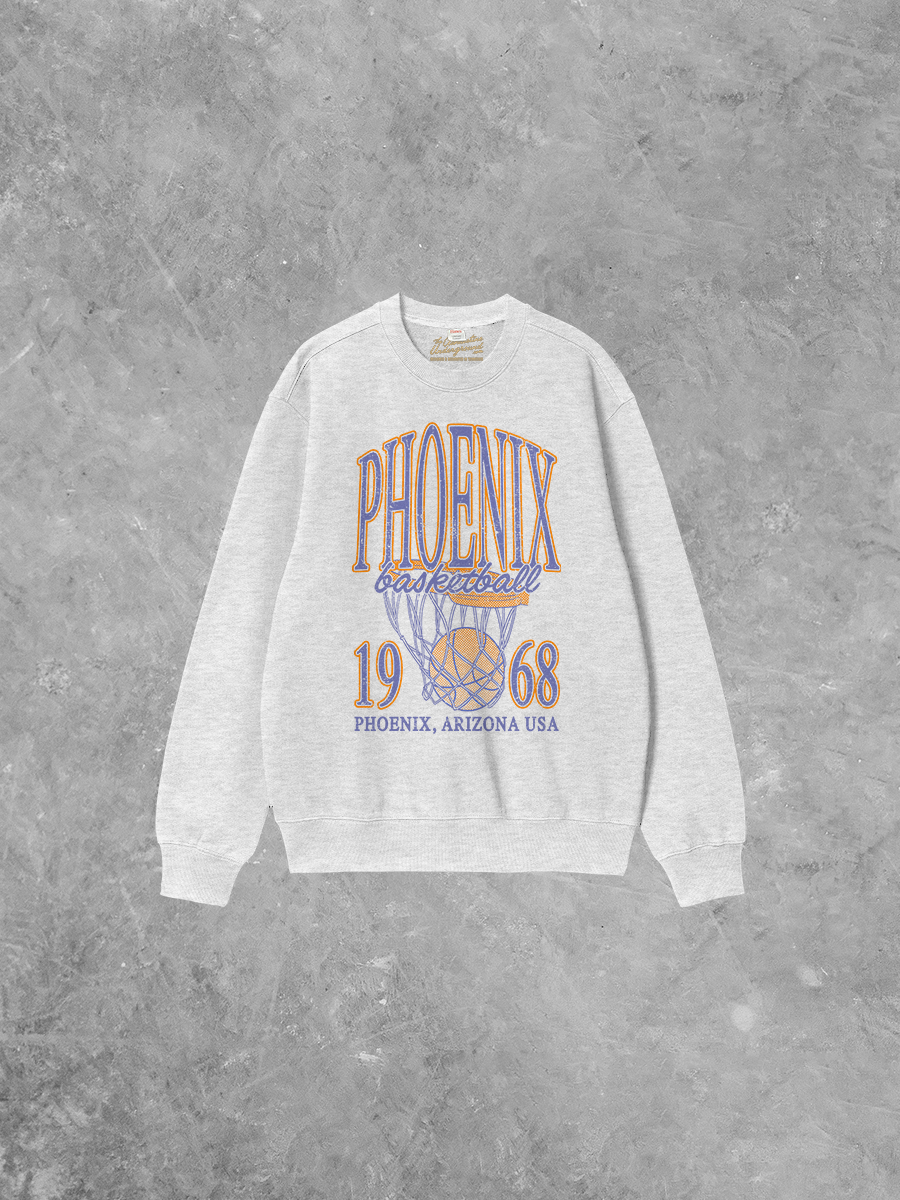 Underground Original Design: Phoenix Basketball Boxy Cotton Sweatshirt