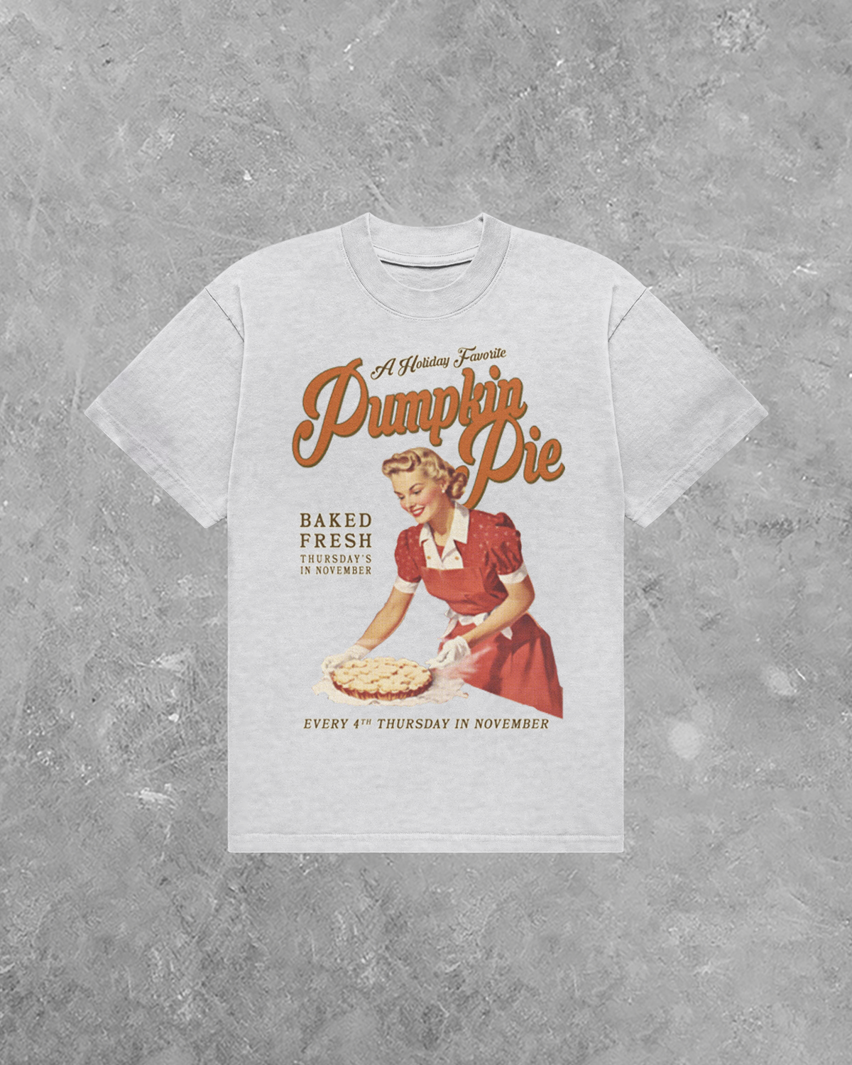 Underground OG: Fresh Pumpkin Pie, Thanksgiving AA Cotton T-Shirt