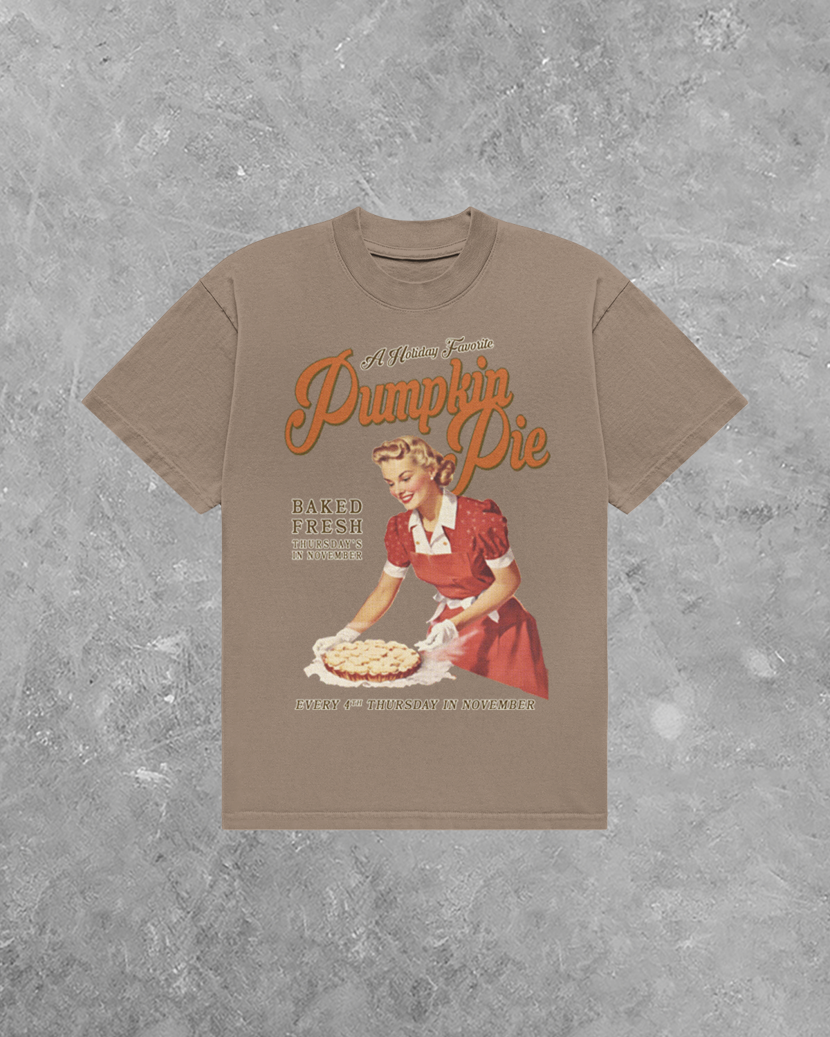 Underground OG: Fresh Pumpkin Pie, Thanksgiving AA Cotton T-Shirt