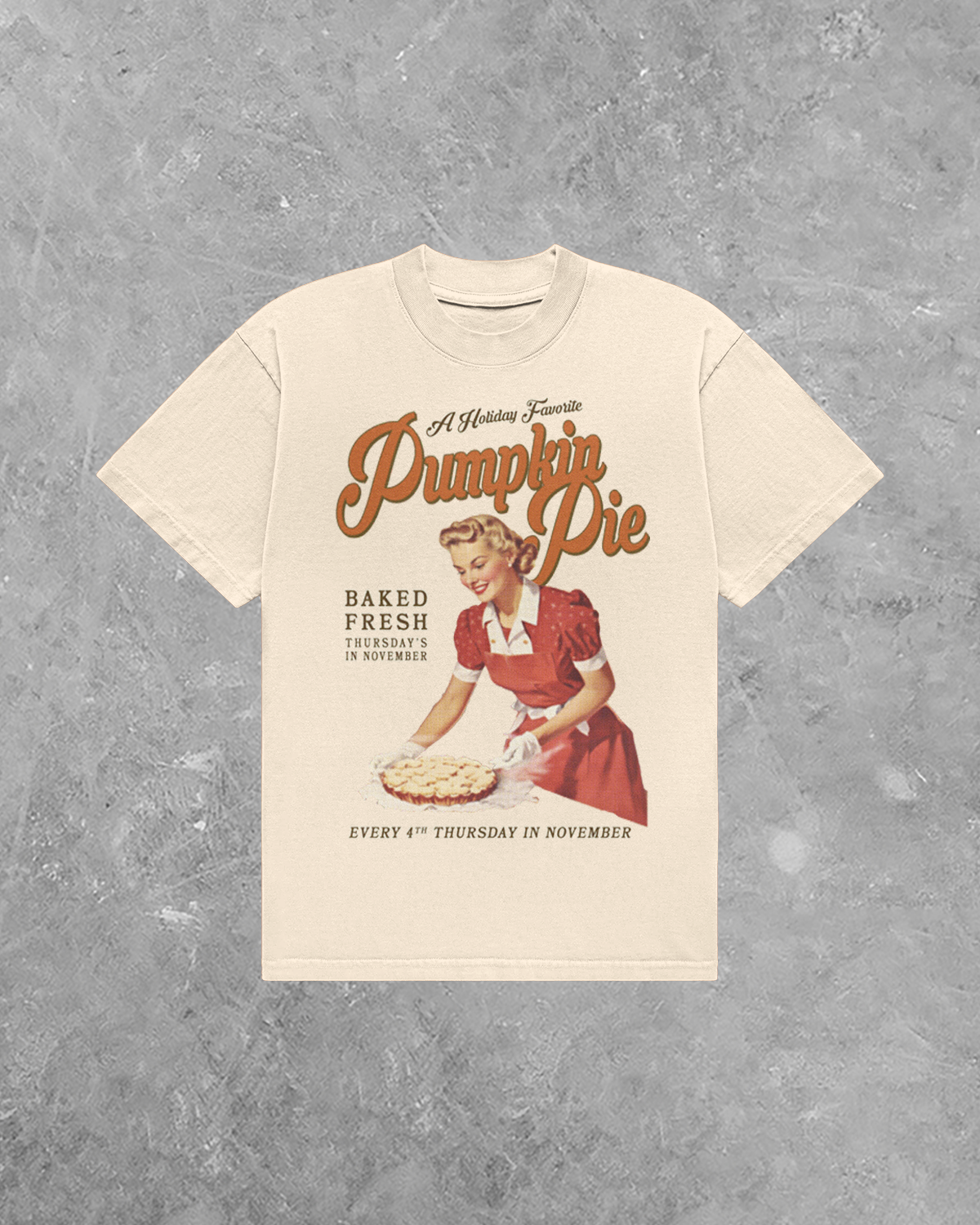 Underground OG: Fresh Pumpkin Pie, Thanksgiving AA Cotton T-Shirt