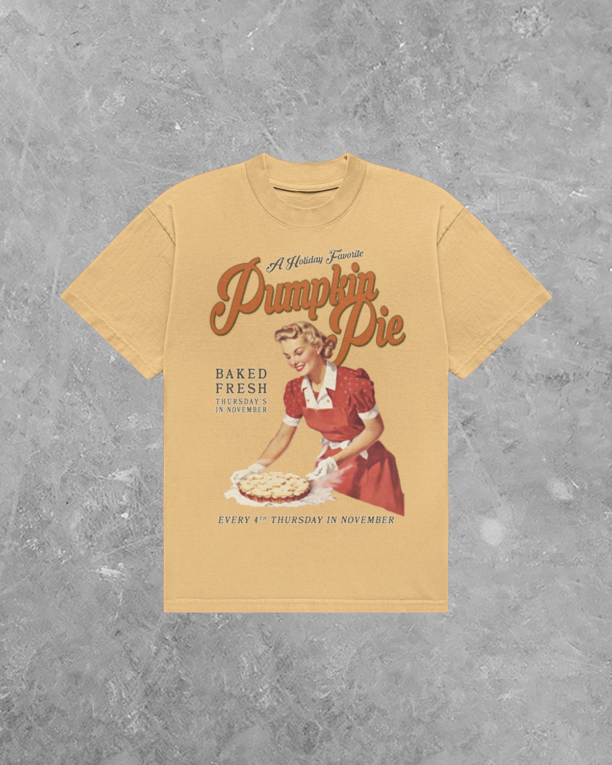 Underground OG: Fresh Pumpkin Pie, Thanksgiving AA Cotton T-Shirt
