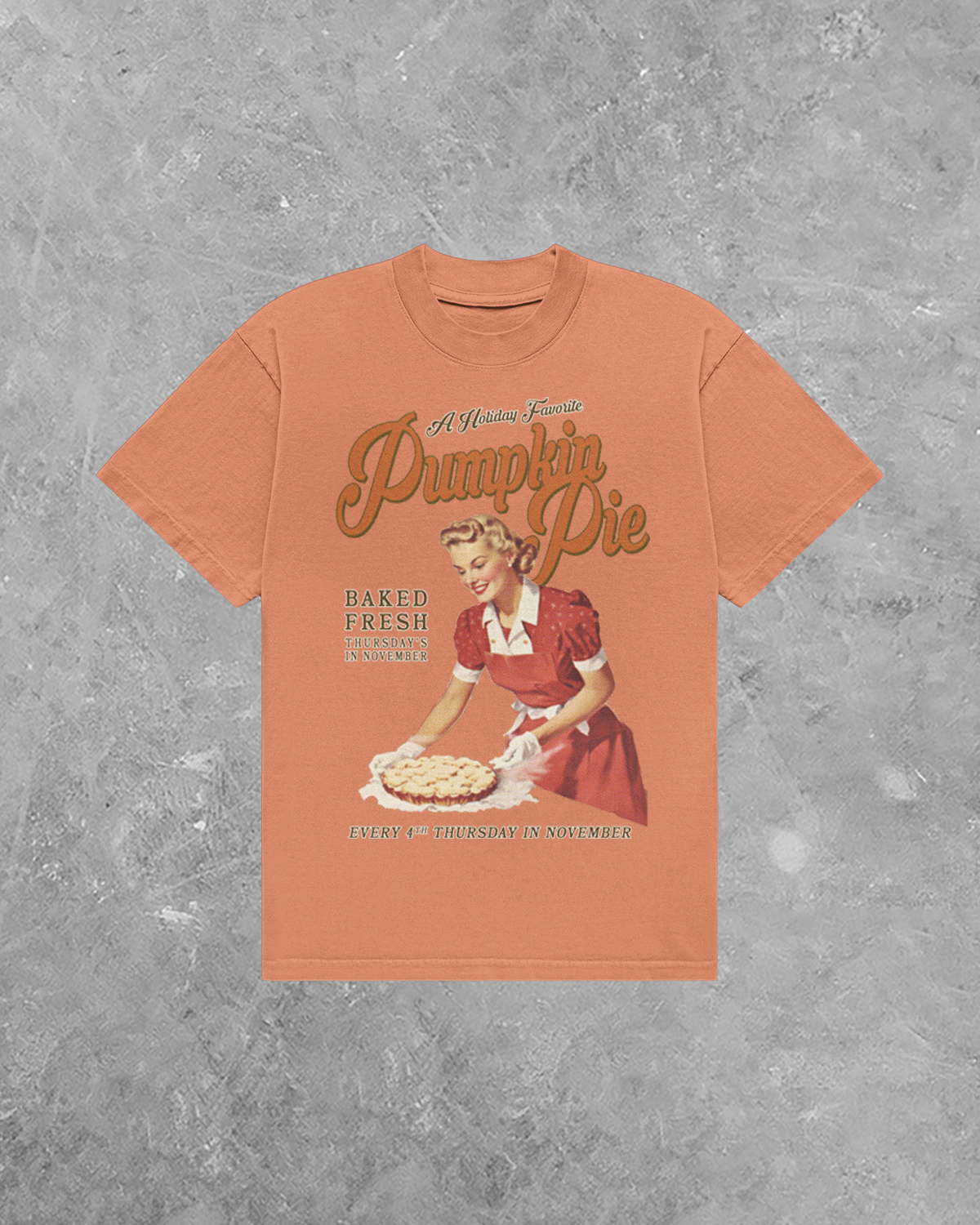 Underground OG: Fresh Pumpkin Pie, Thanksgiving AA Cotton T-Shirt