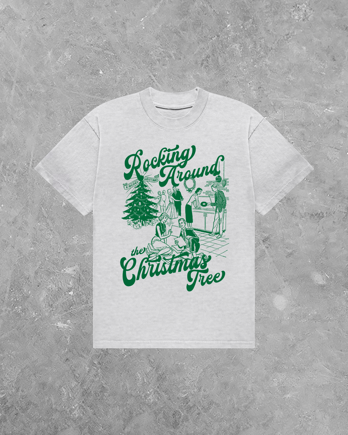 Underground OG: Rocking Around the Christmas Tree AA Cotton T-Shirt