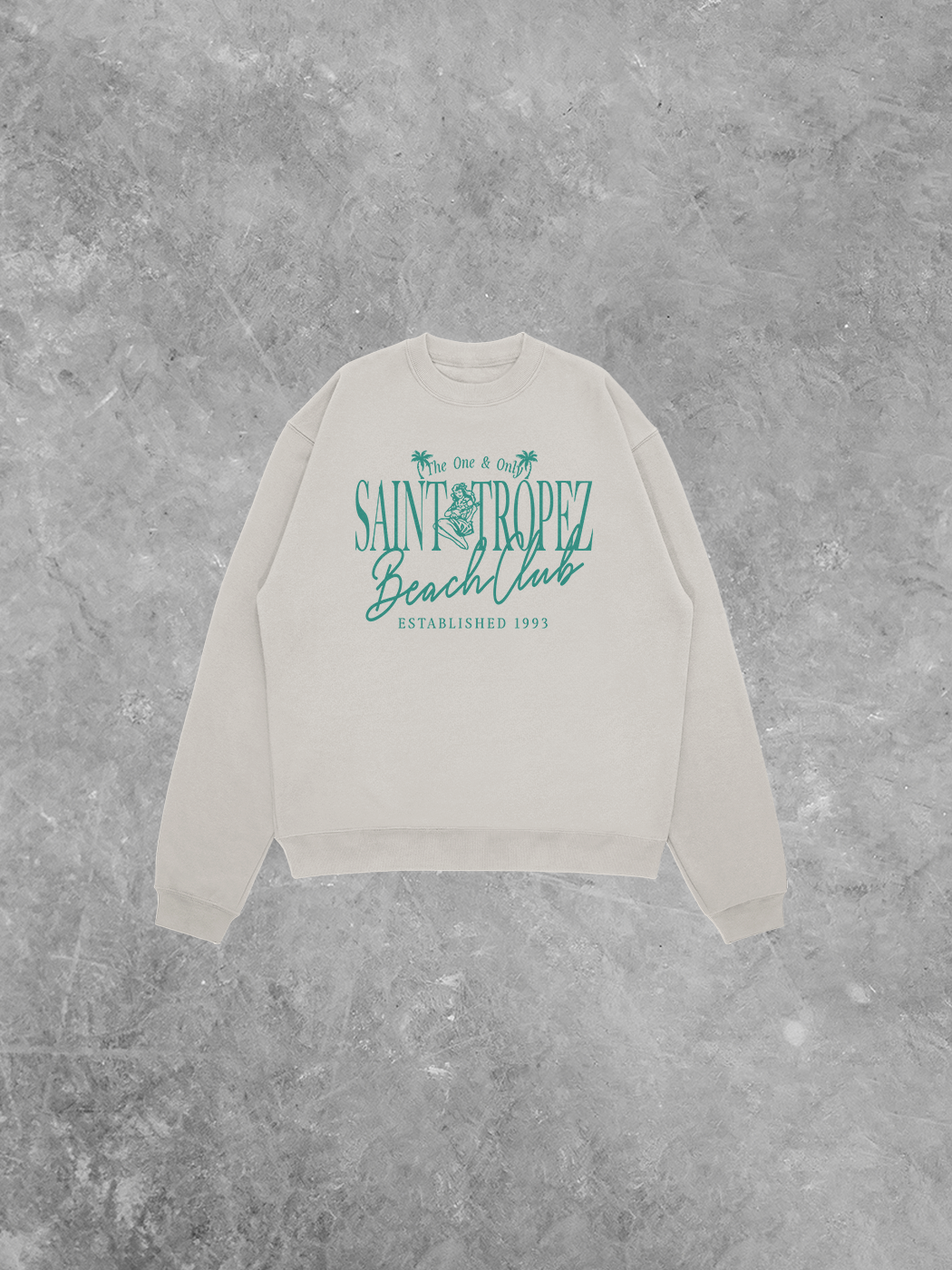 Underground Original Design: Saint Tropez Relaxed AS Sustainable Sweatshirt