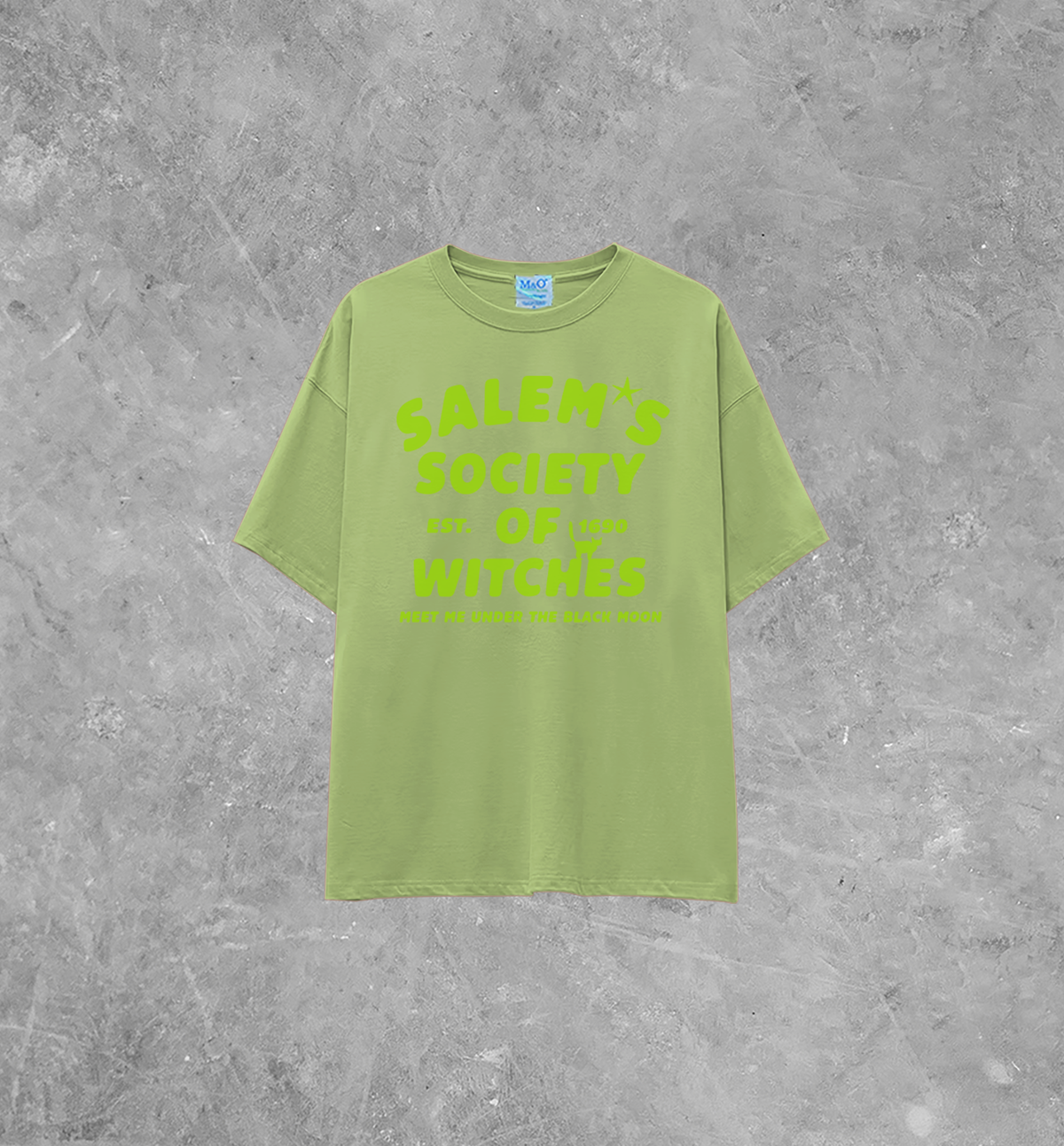 Salem's Society of Witches (Green) Halloween M&O Lightweight T-Shirt