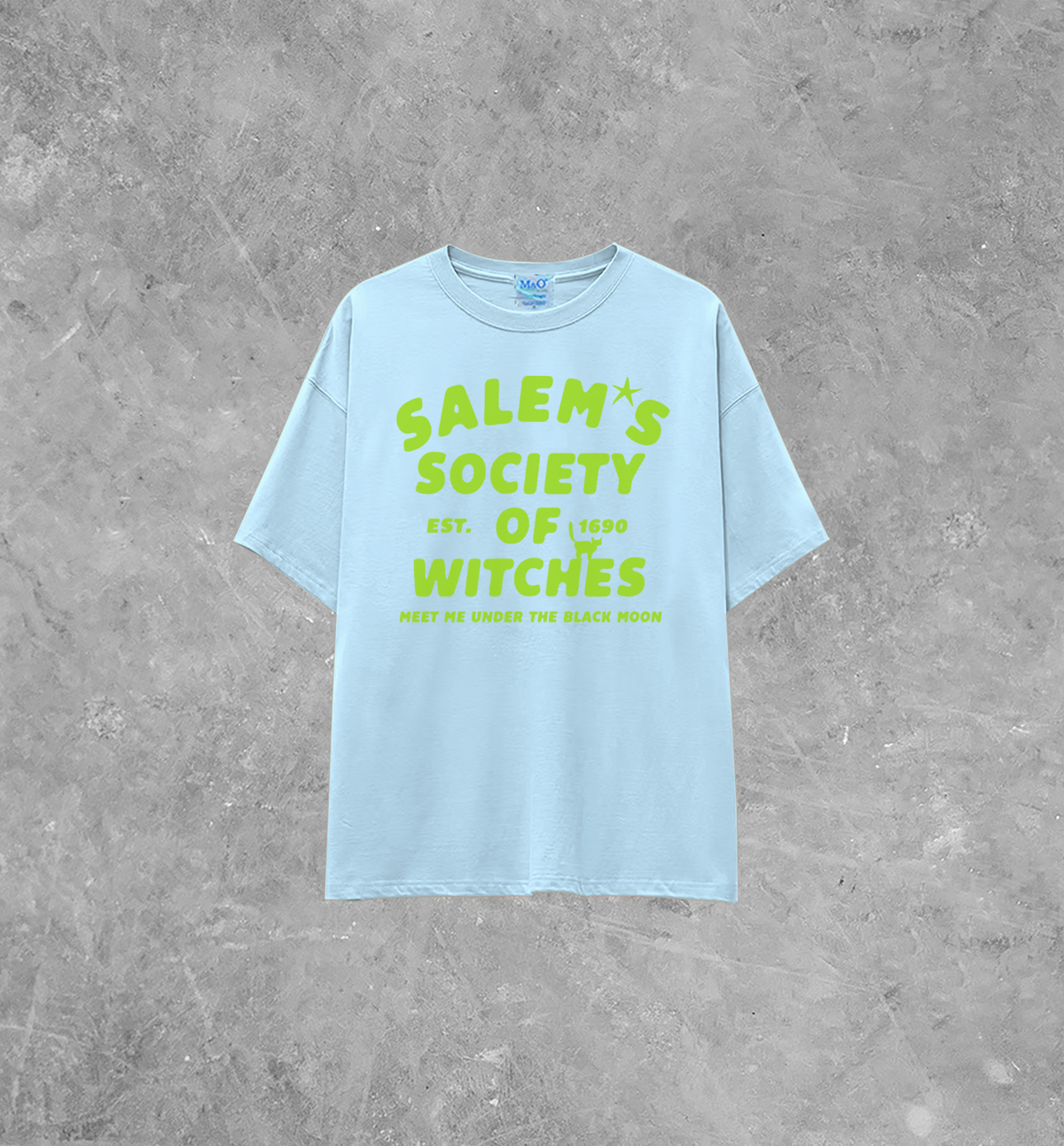 Salem's Society of Witches (Green) Halloween M&O Lightweight T-Shirt