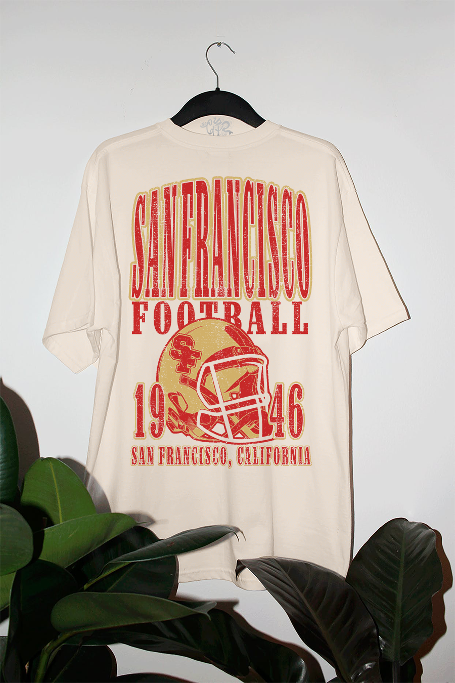 Underground Original Design: San Francsico Football Oversized TShirt