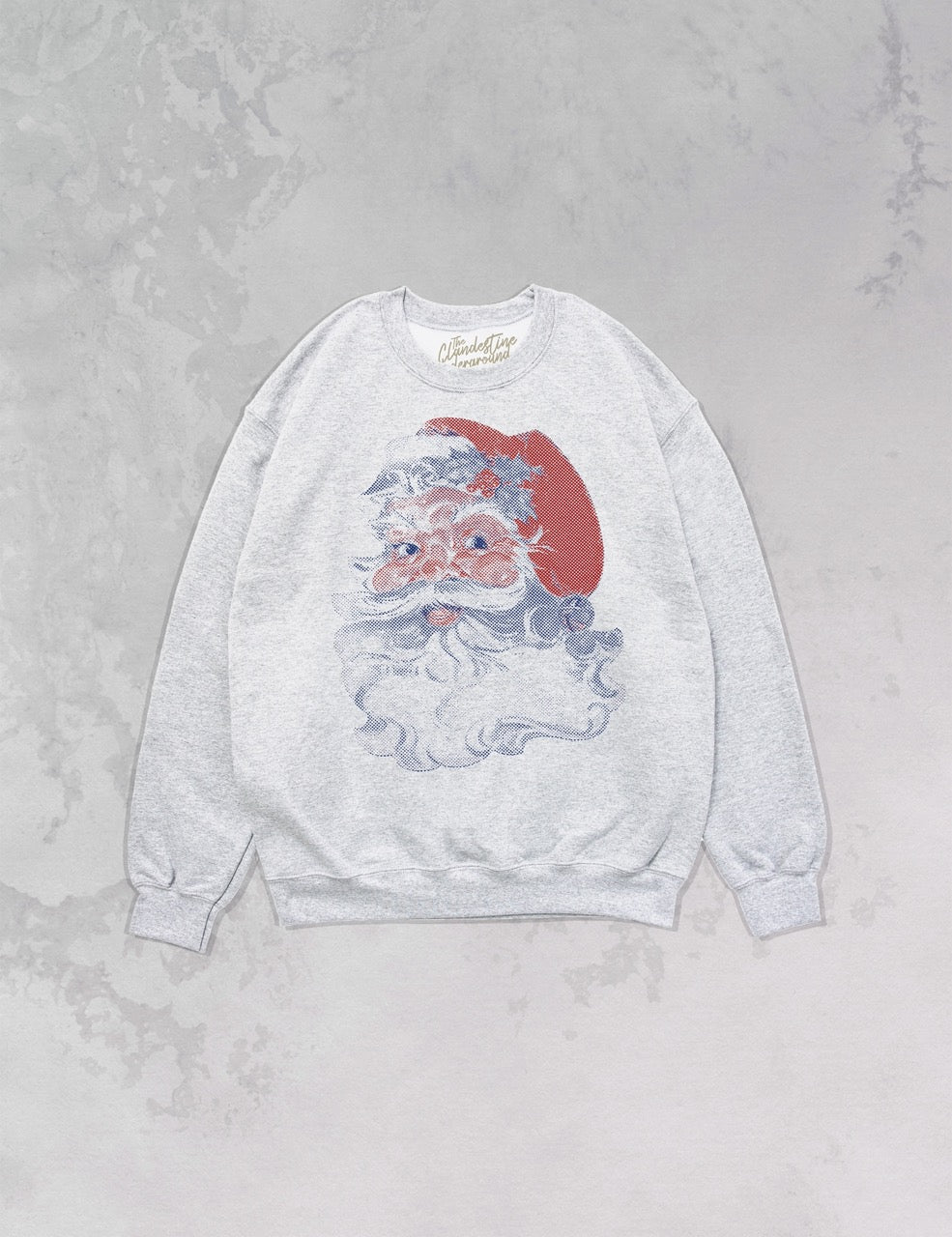 Underground Original Design: Retro Santa Oversized 90's Sweatshirt