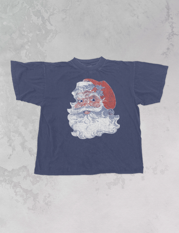 Underground Original Design: Retro Santa Oversized T-Shirt