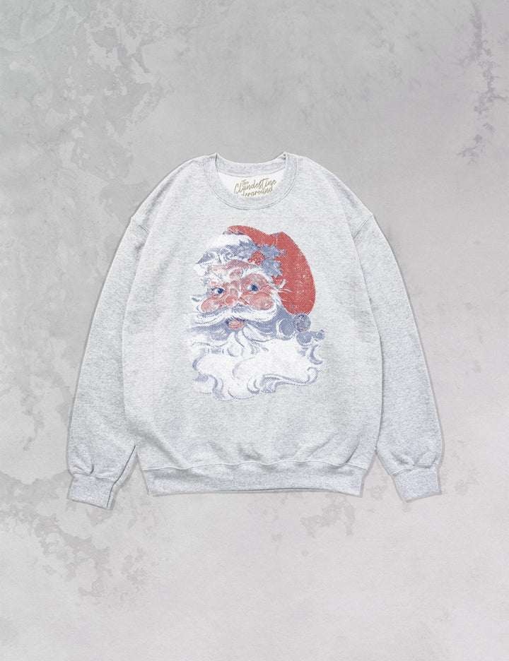 Underground Original Design: Retro Santa Oversized 90's Sweatshirt