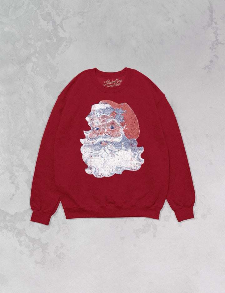 Underground Original Design: Retro Santa Oversized 90's Sweatshirt