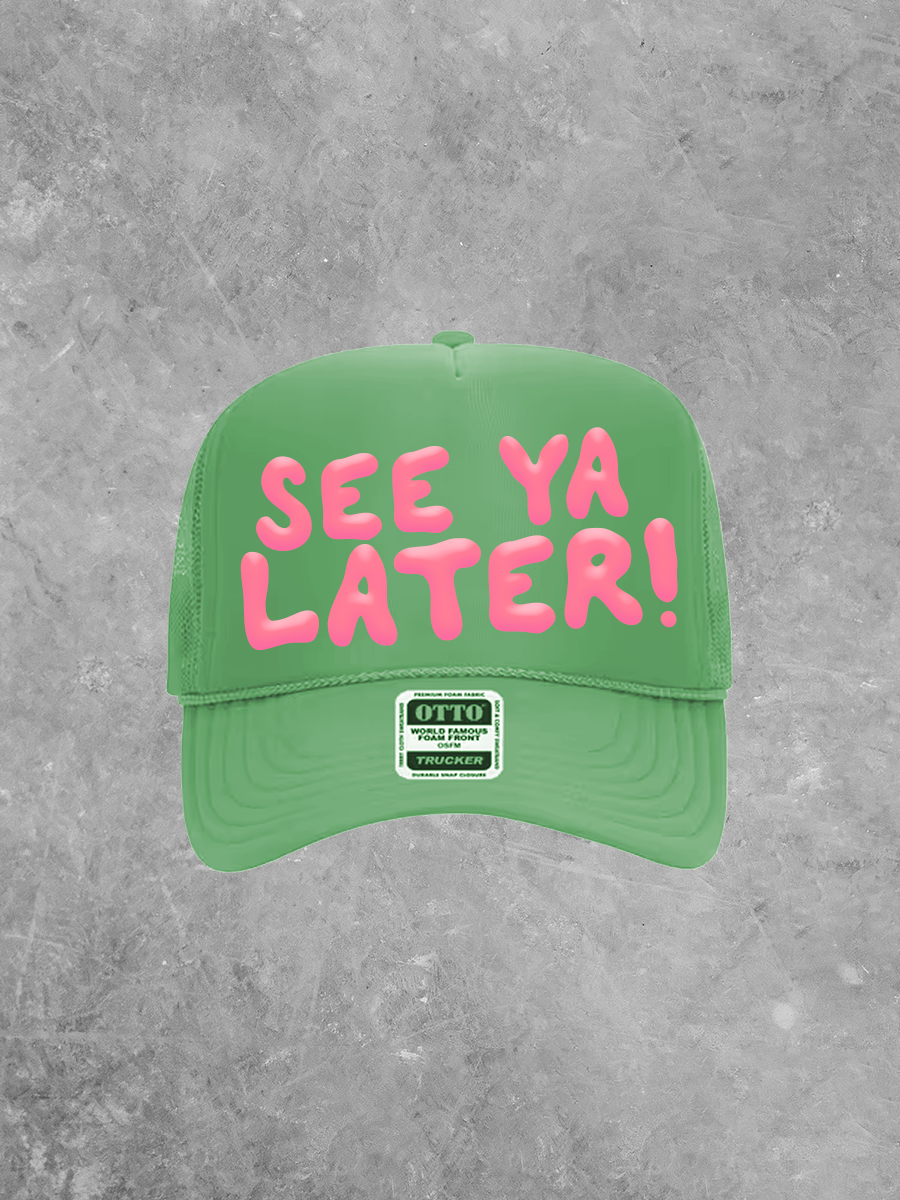 See Ya Later!, Pink Puff Summer Trucker Hat