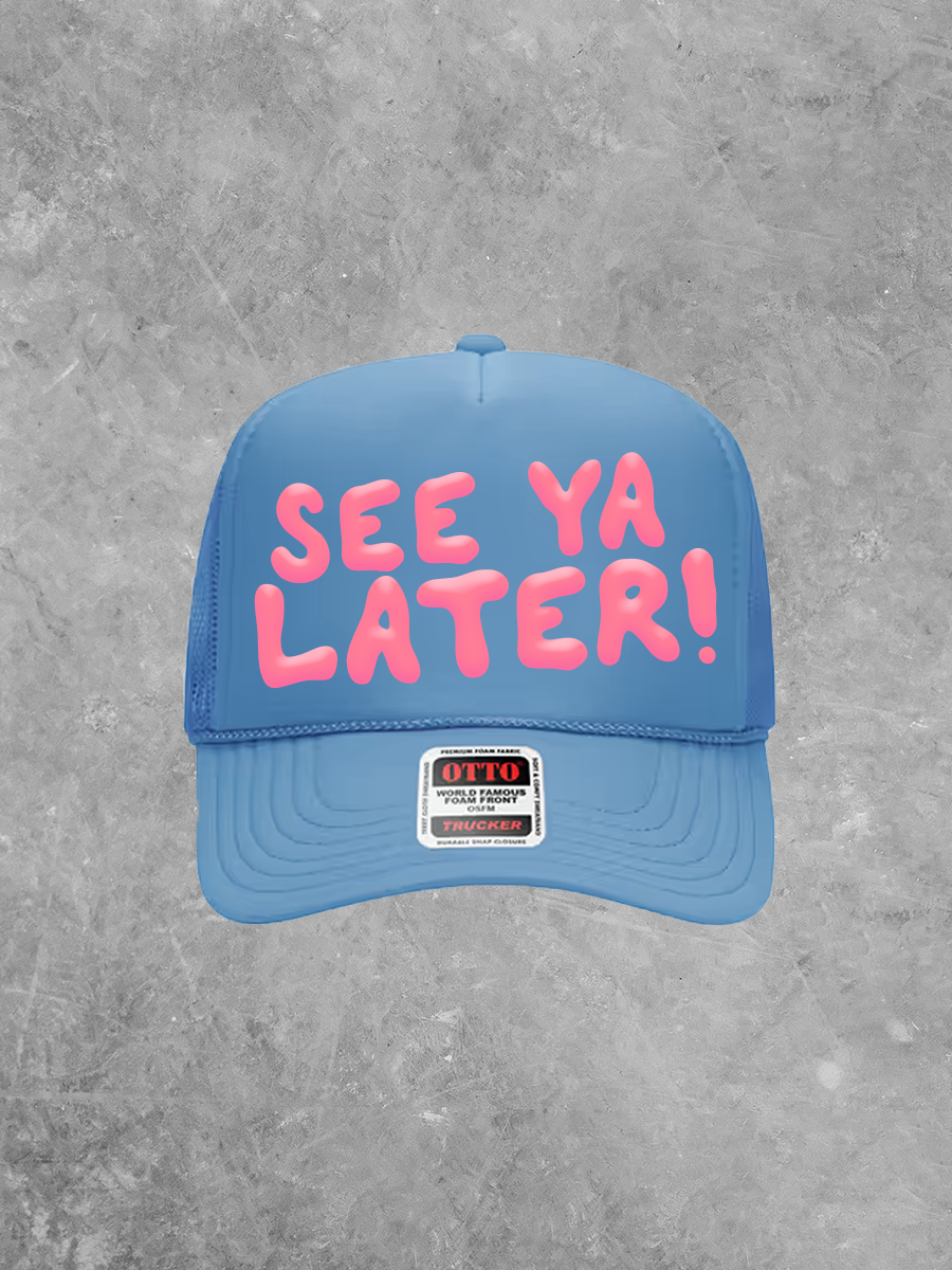 See Ya Later!, Pink Puff Summer Trucker Hat