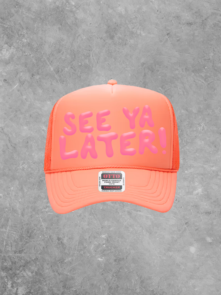 See Ya Later!, Pink Puff Summer Trucker Hat