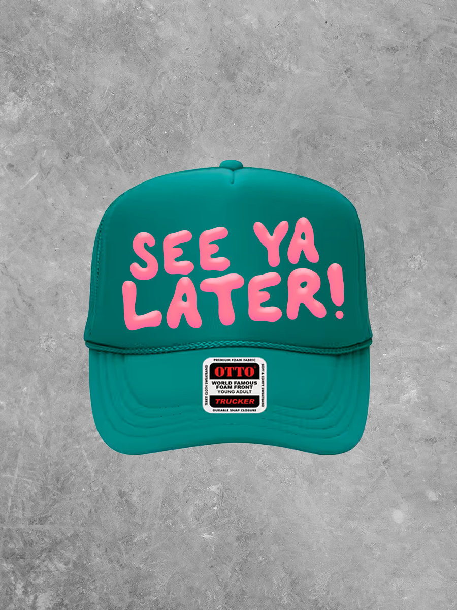 See Ya Later!, Pink Puff Summer Trucker Hat