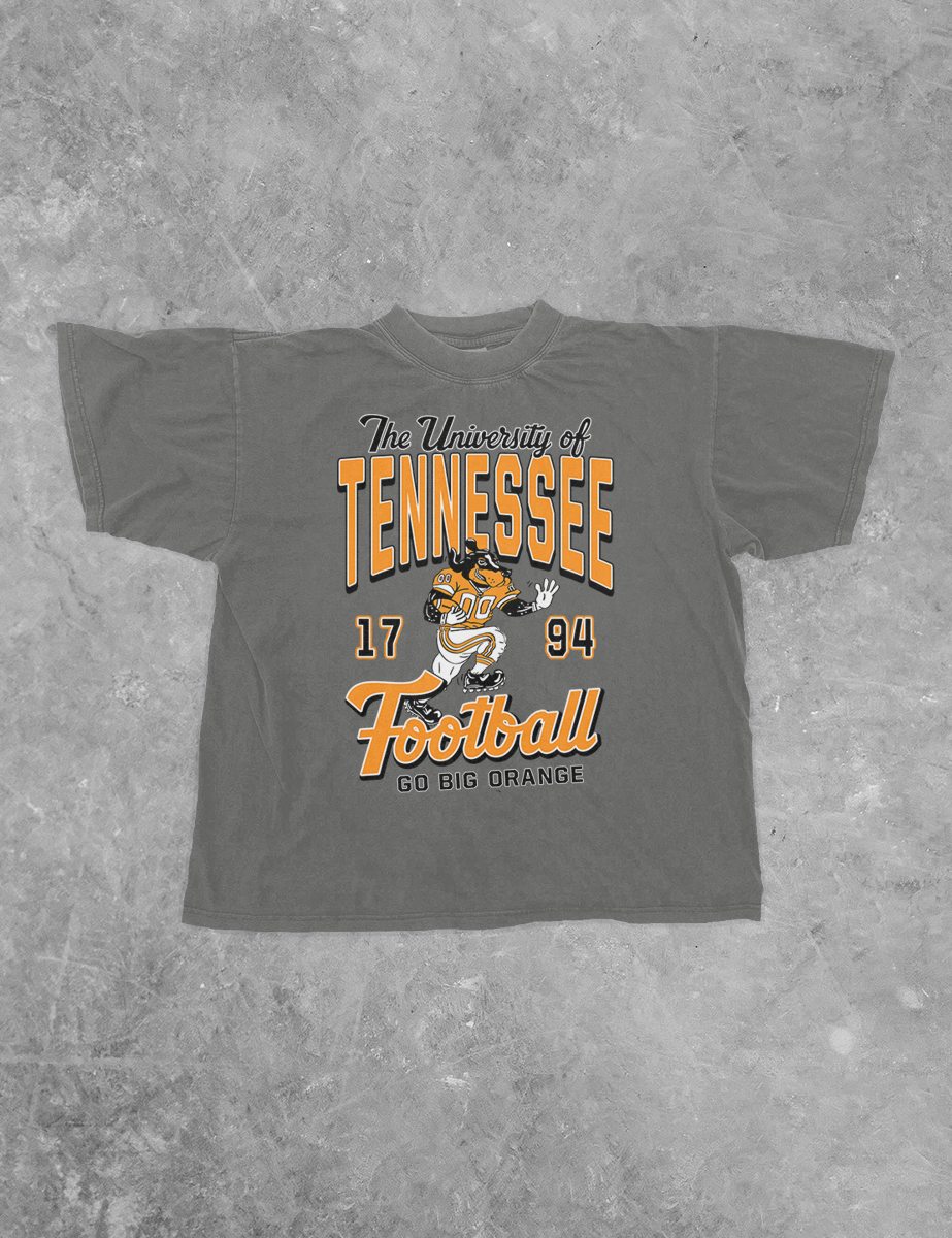 Tennessee Volunteers Smokey Football Bella Canvas Cotton TShirt