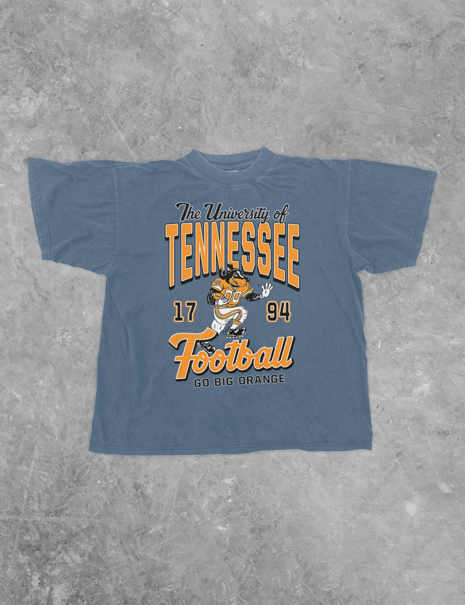 Tennessee Volunteers Smokey Football Bella Canvas Cotton TShirt