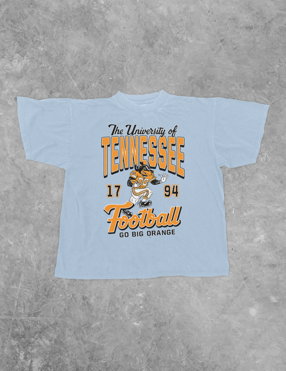 Tennessee Volunteers Smokey Football Bella Canvas Cotton TShirt