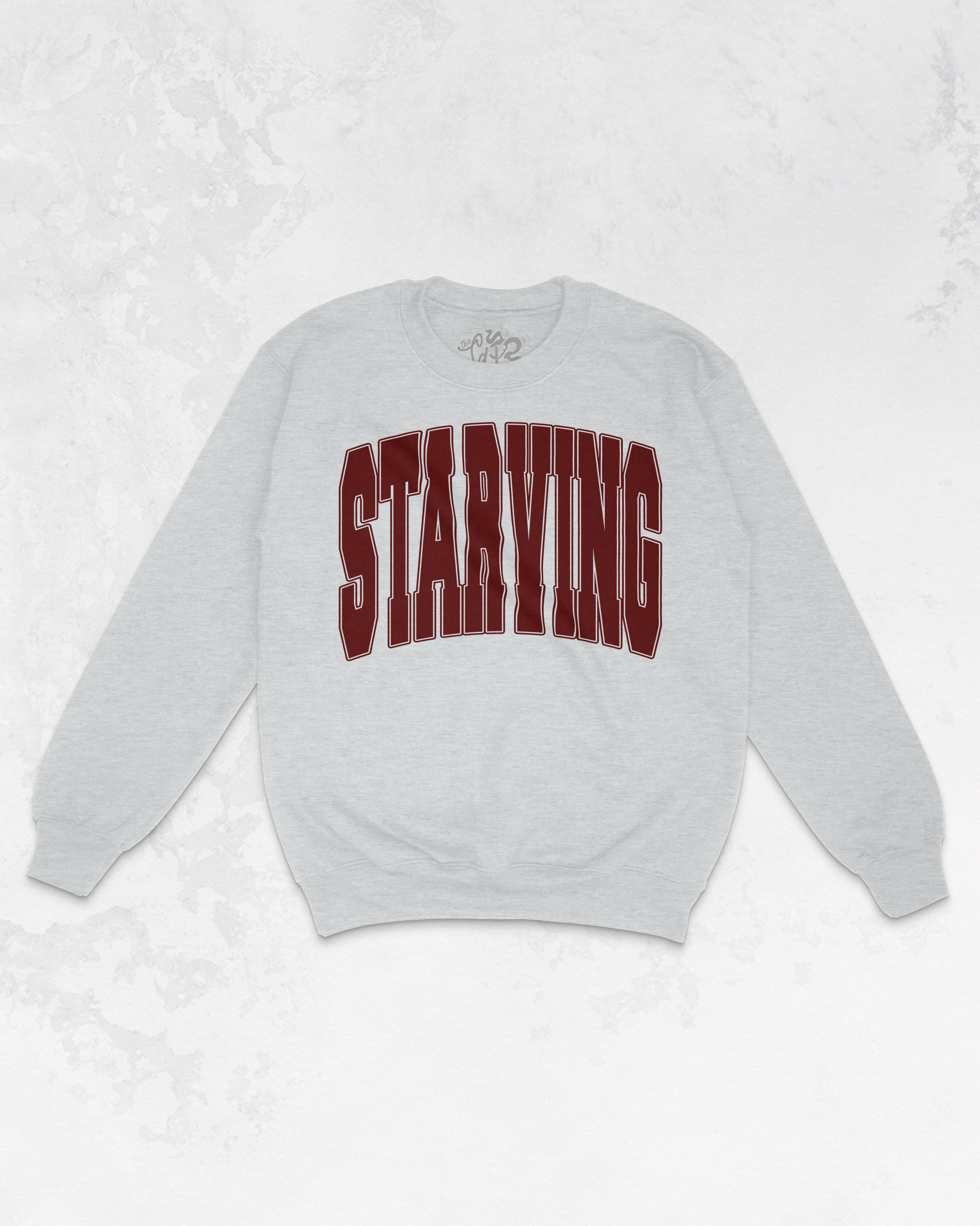 Underground Original Design: Starving Oversized Varsity 90s Sweatshirt