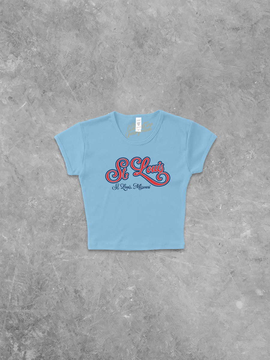 Underground Original Design: St. Louis Missouri Micro-Ribbed Baby Tee