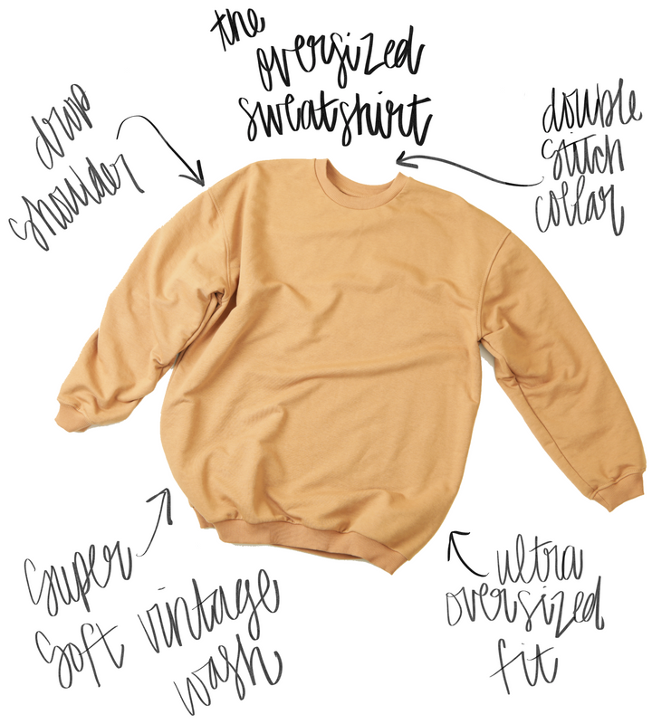 Underground Original Design: Thank Your Mother, Mother's Day Oversized Sweatshirt
