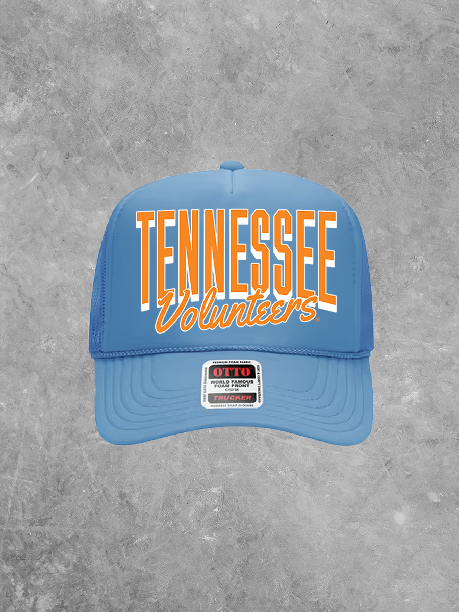 Tennessee Volunteers, White/Orange Game Day Trucker Hat
