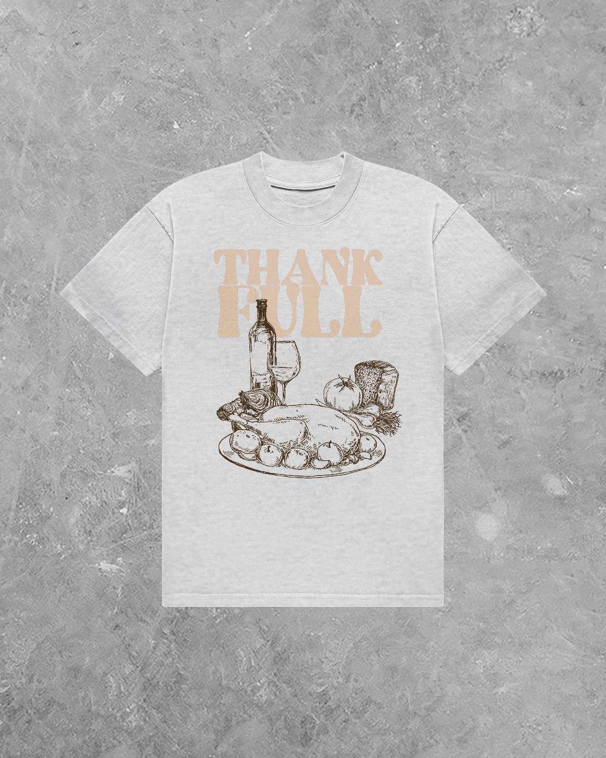 Underground OG: ThankFULL, Thanksgiving AA Cotton T-Shirt