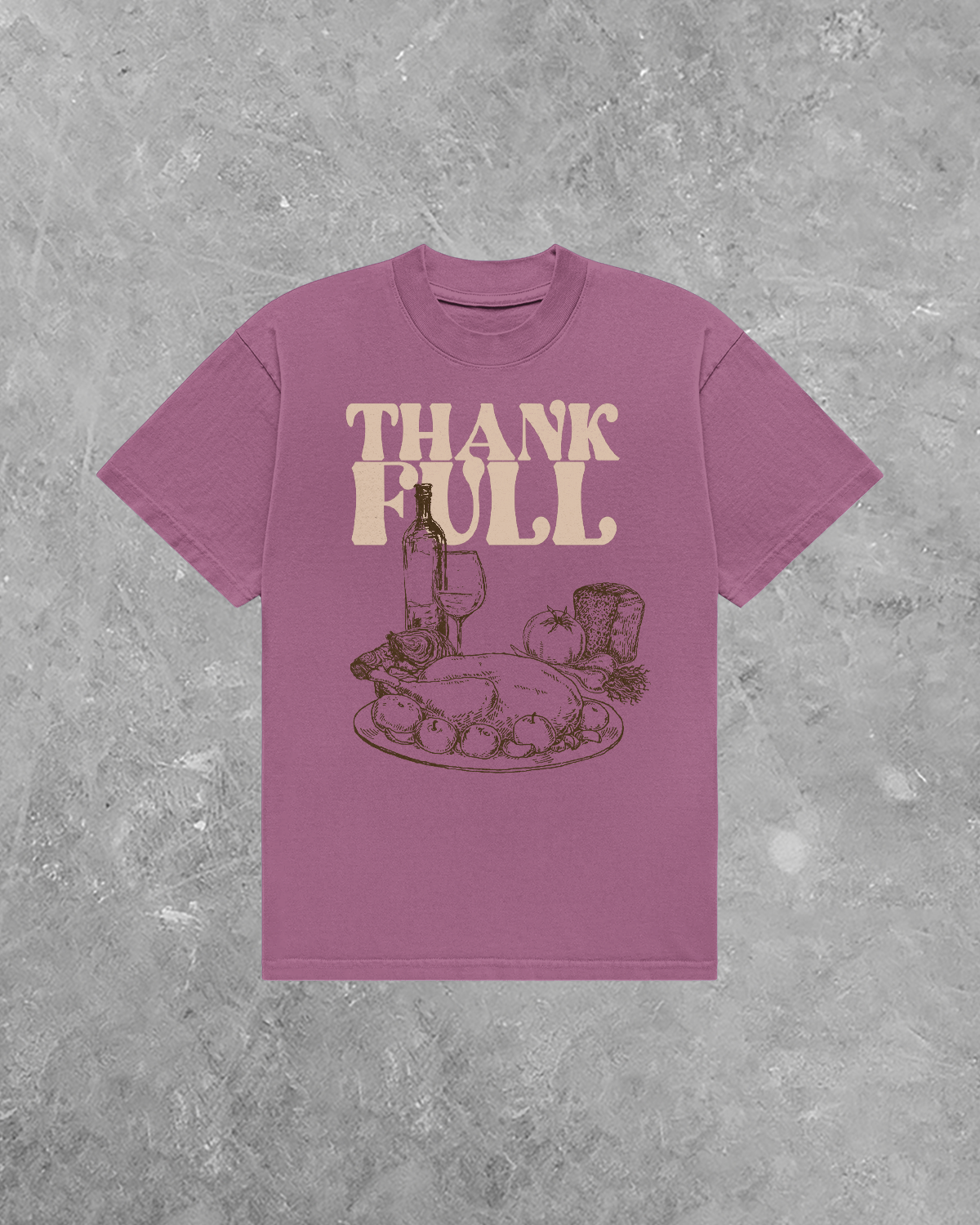 Underground OG: ThankFULL, Thanksgiving AA Cotton T-Shirt