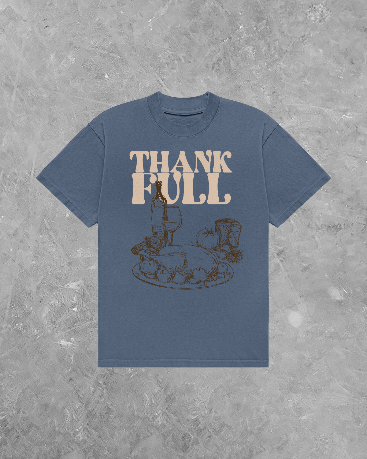 Underground OG: ThankFULL, Thanksgiving AA Cotton T-Shirt