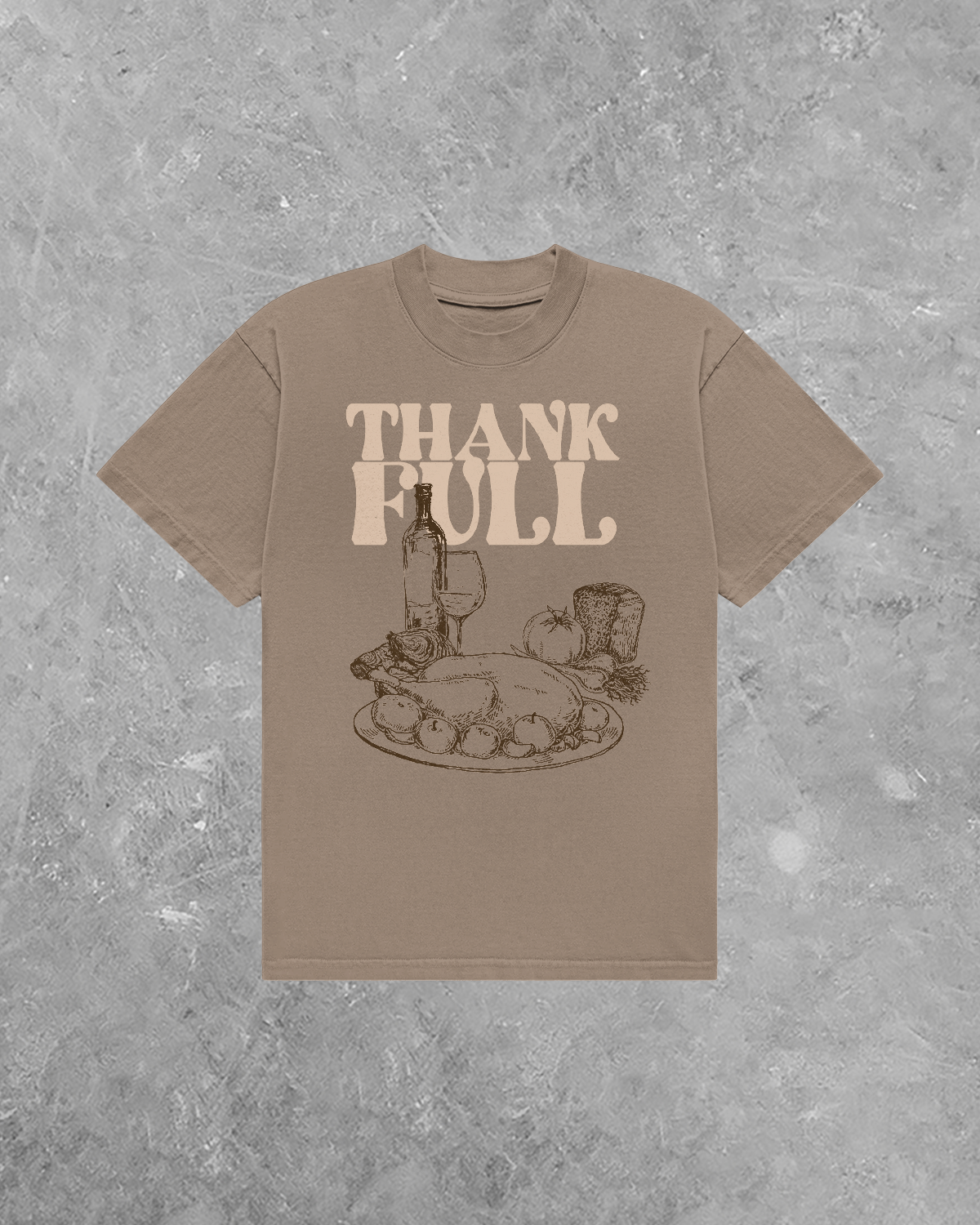 Underground OG: ThankFULL, Thanksgiving AA Cotton T-Shirt