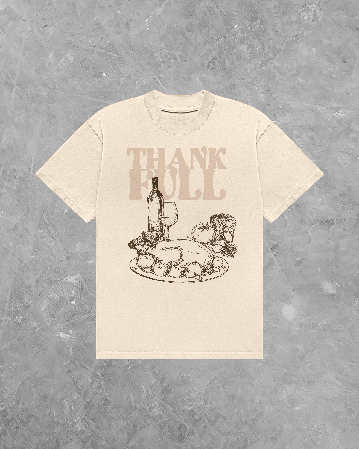 Underground OG: ThankFULL, Thanksgiving AA Cotton T-Shirt