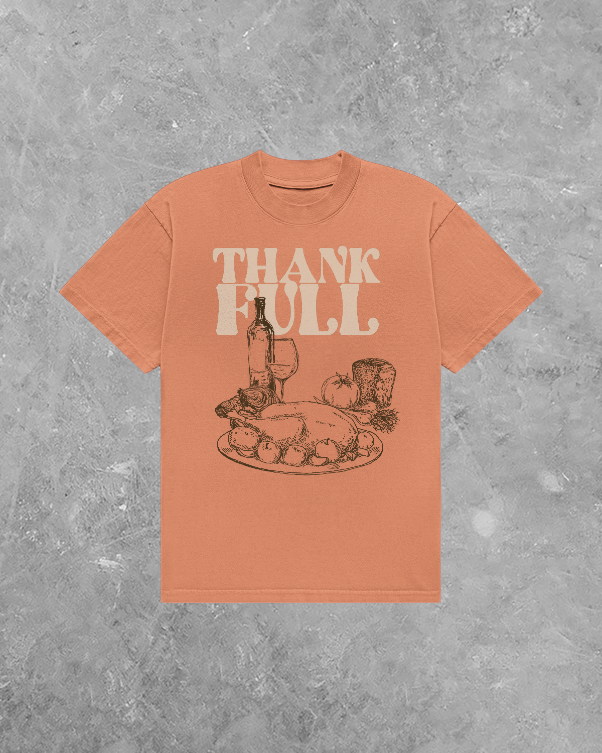 Underground OG: ThankFULL, Thanksgiving AA Cotton T-Shirt