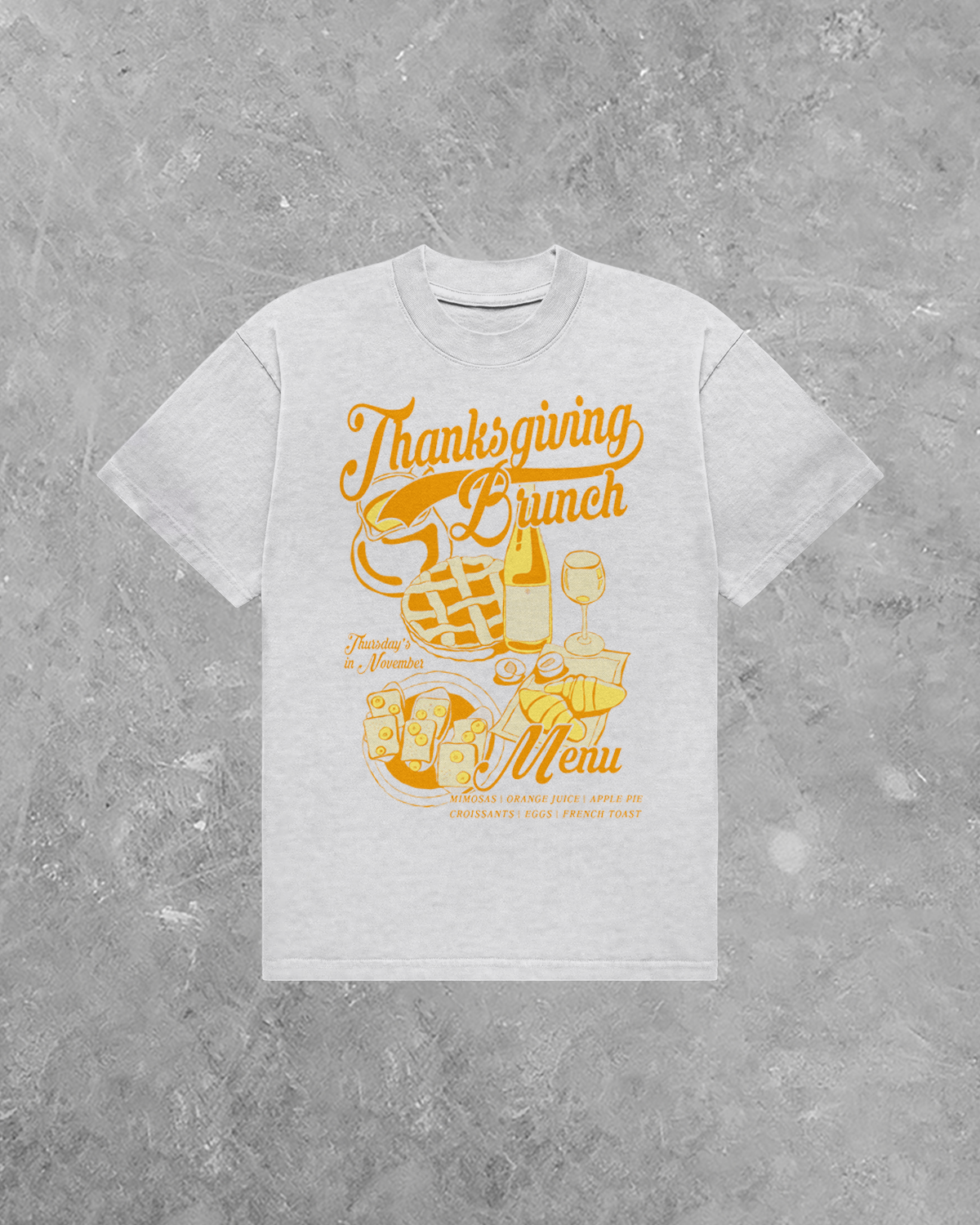 Underground OG: Thanksgiving Brunch, Fall AA Cotton T-Shirt