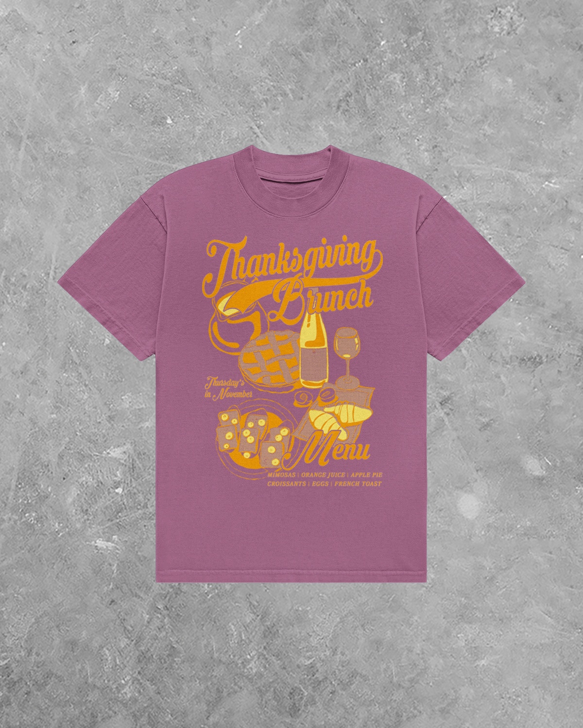 Underground OG: Thanksgiving Brunch, Fall AA Cotton T-Shirt