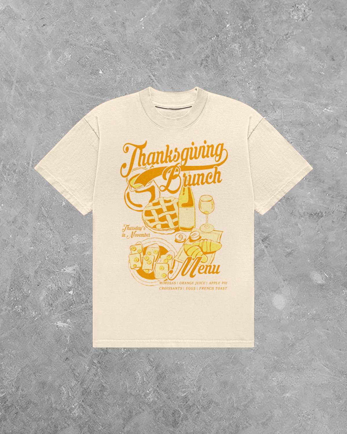 Underground OG: Thanksgiving Brunch, Fall AA Cotton T-Shirt