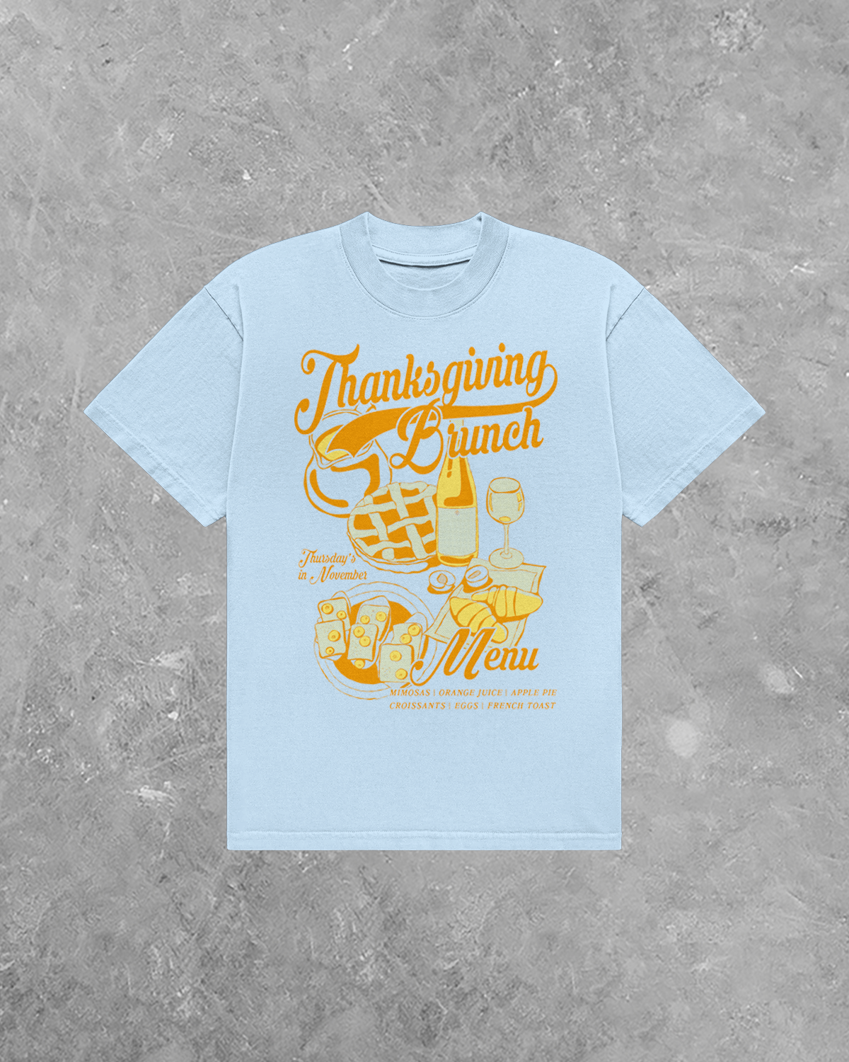 Underground OG: Thanksgiving Brunch, Fall AA Cotton T-Shirt