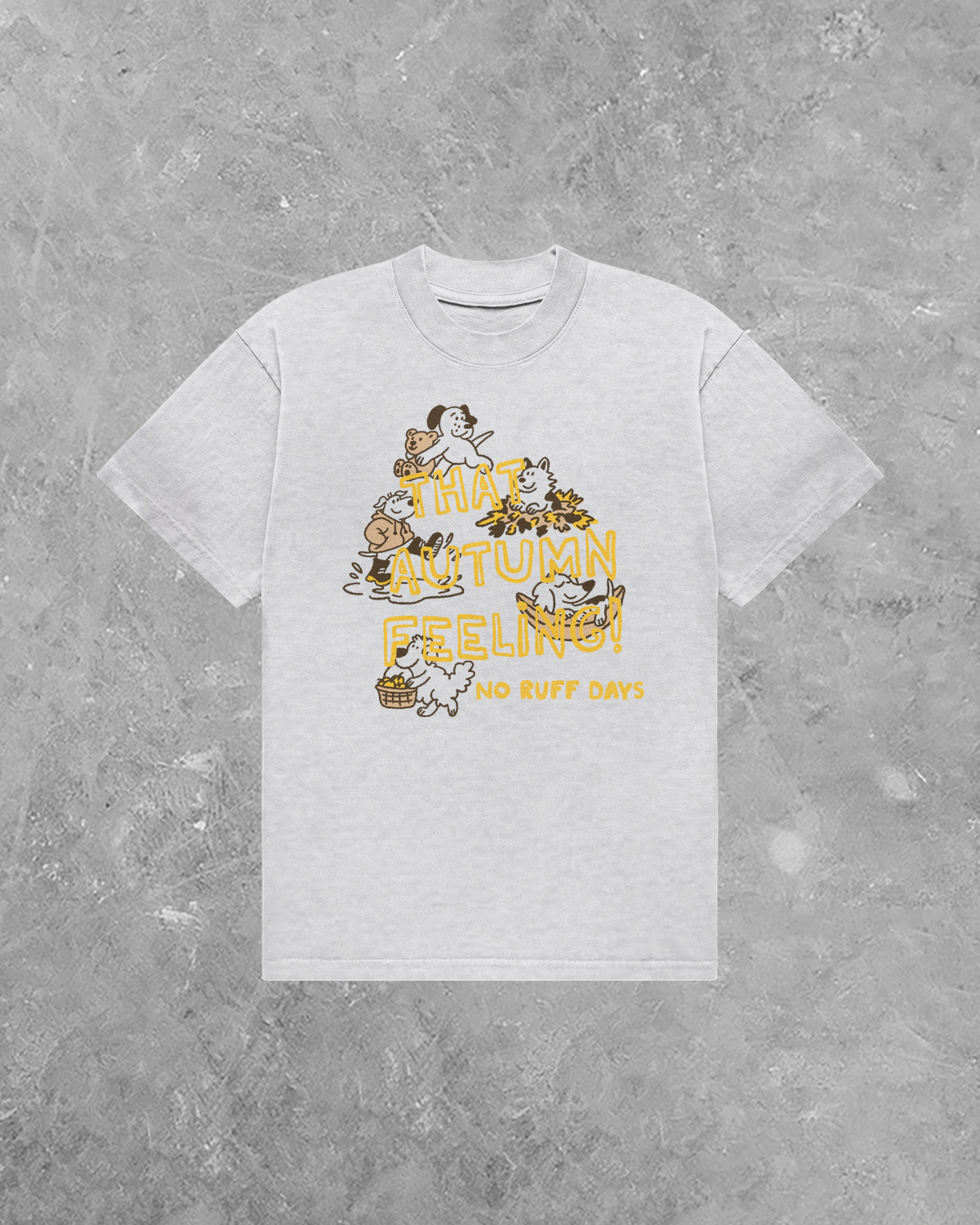 That Autumn Feeling, Dogs AA Cotton T-Shirt