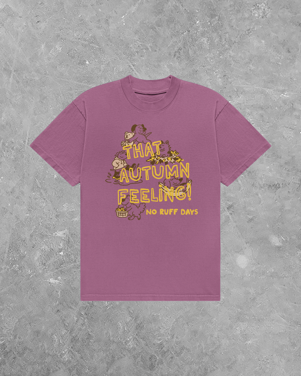 That Autumn Feeling, Dogs AA Cotton T-Shirt