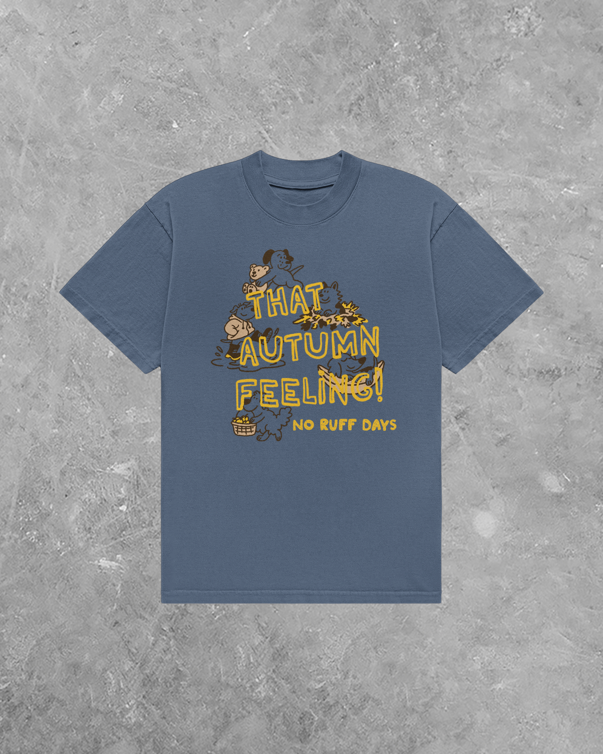That Autumn Feeling, Dogs AA Cotton T-Shirt