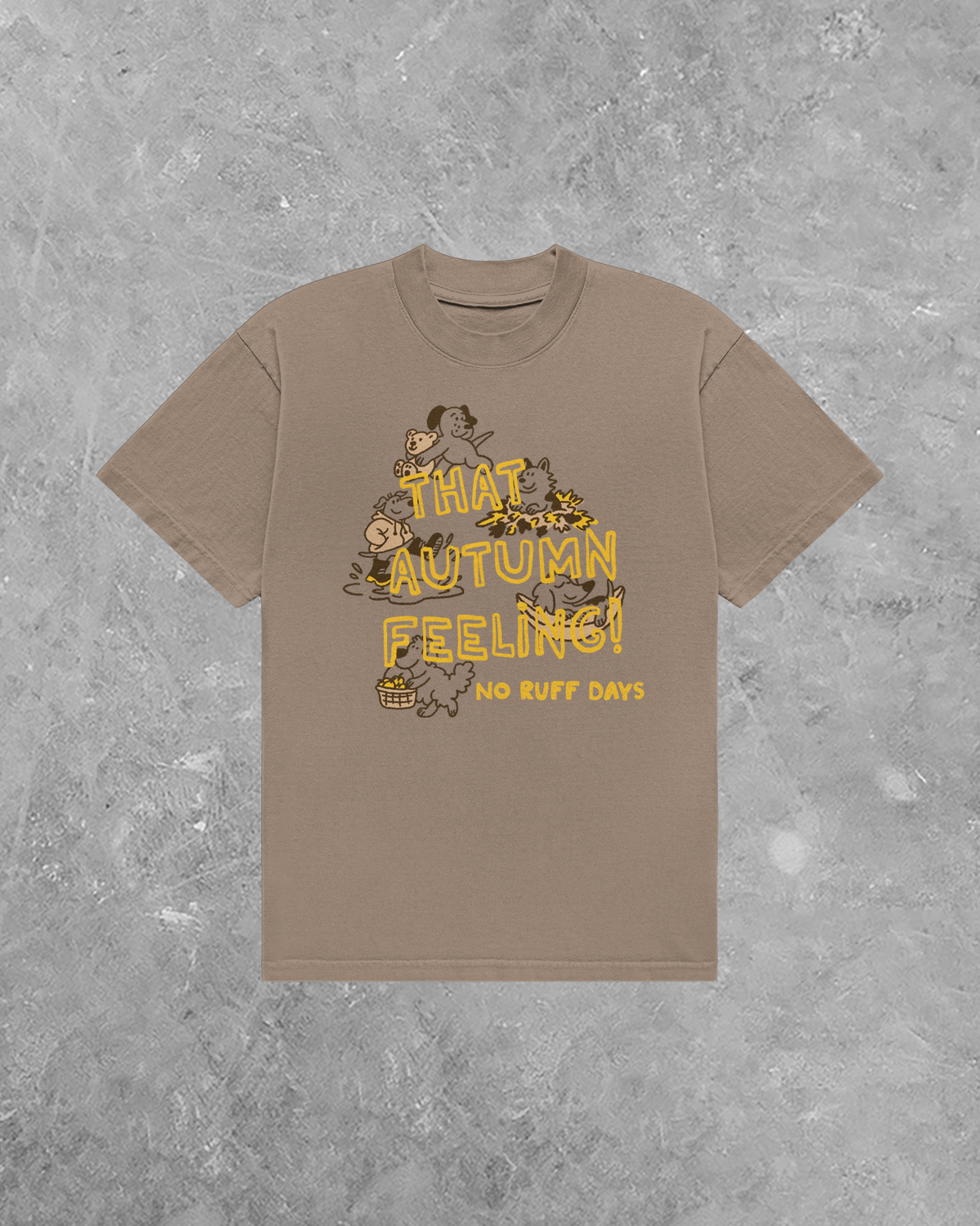 That Autumn Feeling, Dogs AA Cotton T-Shirt