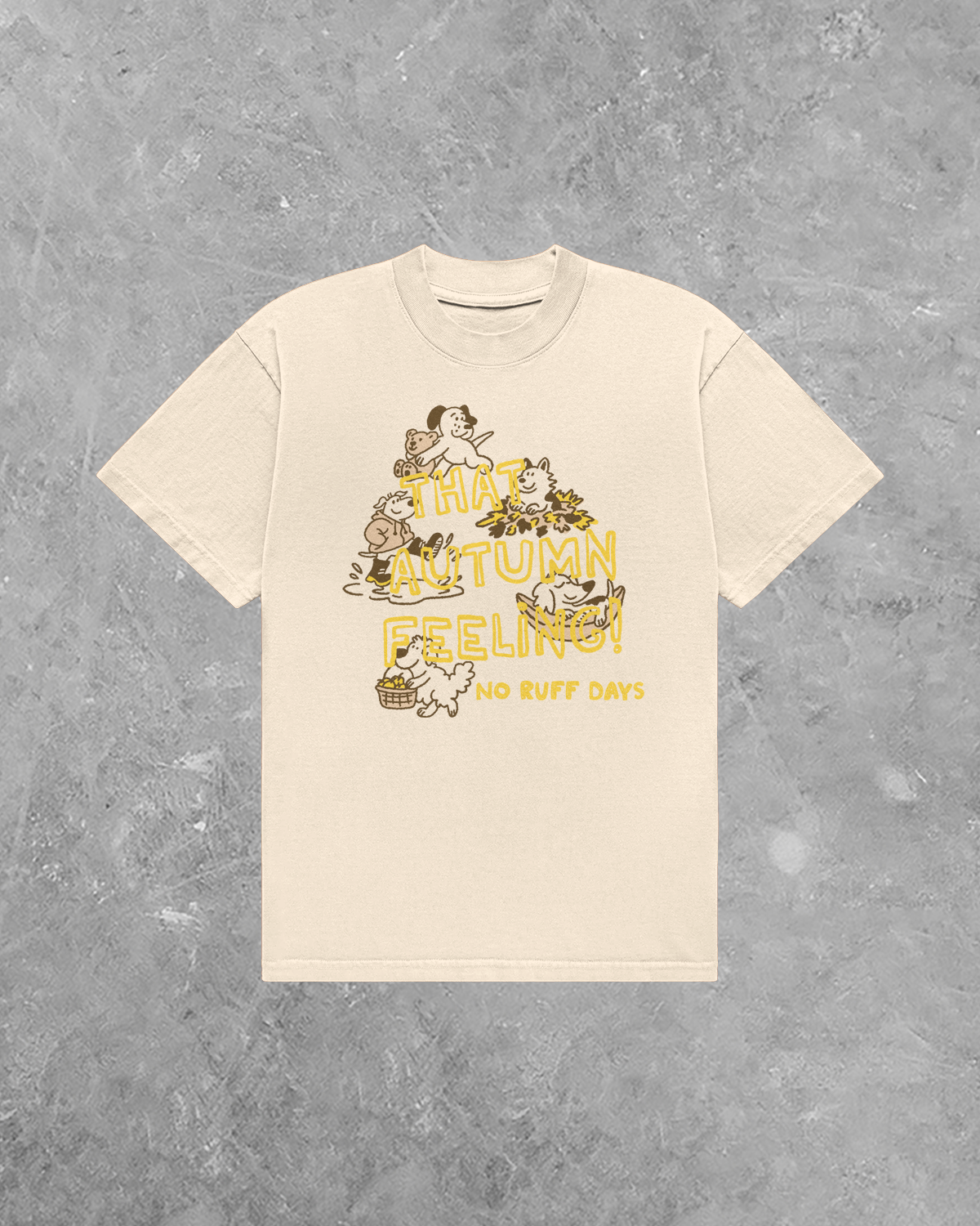 That Autumn Feeling, Dogs AA Cotton T-Shirt