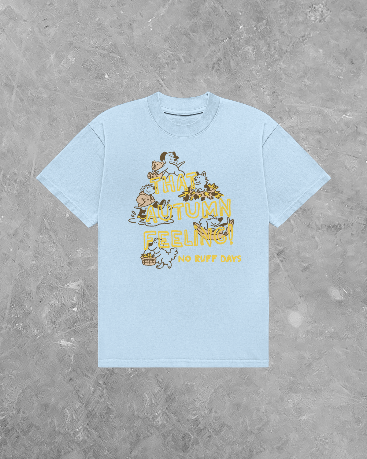 That Autumn Feeling, Dogs AA Cotton T-Shirt