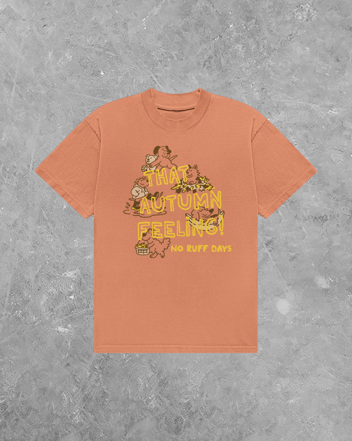 That Autumn Feeling, Dogs AA Cotton T-Shirt