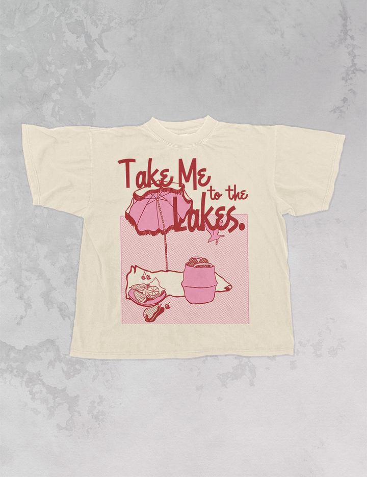 Underground Original Design: Take Me to the Lakes Oversized TShirt